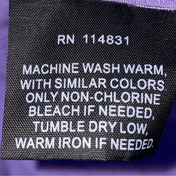 BEVERLY HILLS POLO CLUB button down dress shirt long sleeve lavender NEW size M - Picture 6 of 9